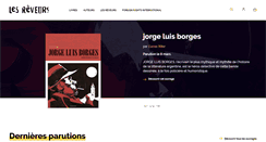Desktop Screenshot of editionslesreveurs.com
